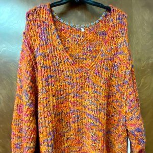 Free People Polcano Combo Sweater XS